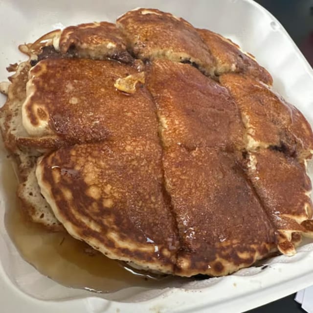 Choc Chip Pancake.